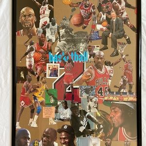 Michael Jordan Chicago Bulls Framed Collage